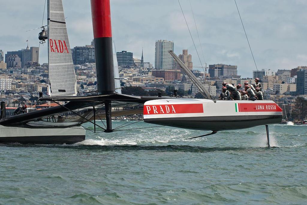  - Louis Vuitton Cup, Semi-Final 1, August 6, 2013 © Chuck Lantz http://www.ChuckLantz.com